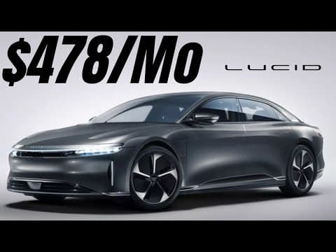 Insane $478/Month Lucid Air Deal with Zero Down!