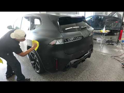 Cover image for Matte Stealth PPF Wrap BMW iX3 Review