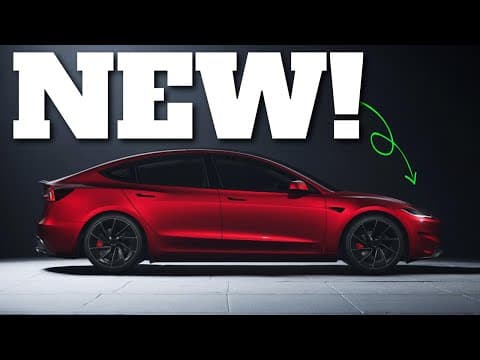 Tesla Model 3 Front Camera Update: What We Know So Far