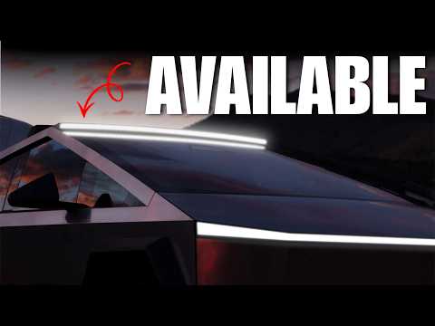 Cybertruck Light Bar Now Available at Tesla featured image