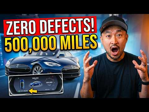 Tesla Model S Reaches 500,000 Miles with ZERO Defects – Unreal Longevity! featured image