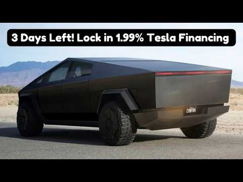 Tesla 1.99% Financing Ends December 4th: Lock It In Before It's Gone! featured image