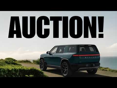 Cover image for First Rivian R2 Auction Price Hits $60K Bid