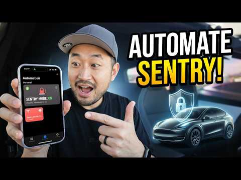 Tesla Sentry Mode Apple Shortcut Guide featured image