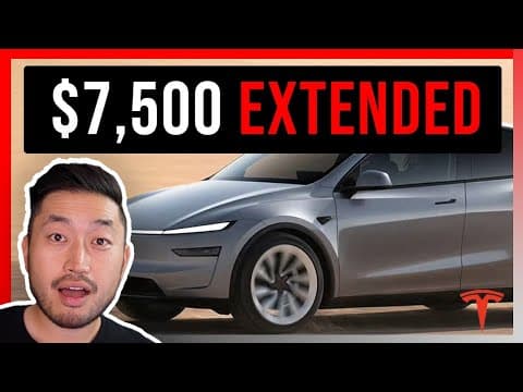 IRS Updates on $7,500 EV Tax Credit: Extensions and Tesla Deals featured image