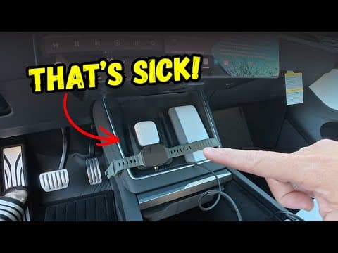 Charge Your Apple Watch & AirPods While Driving Your Tesla: Jowua Magnetic Dock Unboxing & Review featured image
