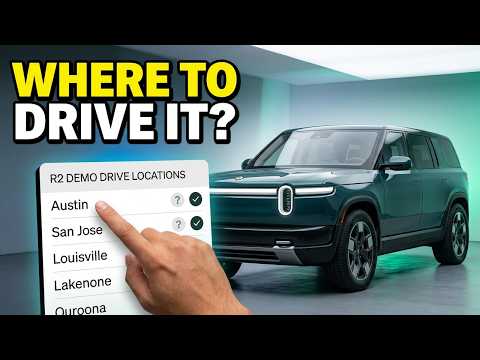 Cover image for Rivian R2 Demo Drive Locations: June Booking Update