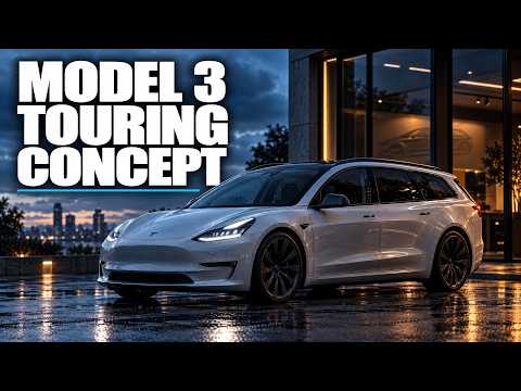 Cover image for Tesla Model 3 Touring Concept: Would You Buy One?