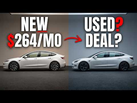 New Tesla Model 3 Lease at $265/Month vs. Used: Which is the Smarter Buy? featured image