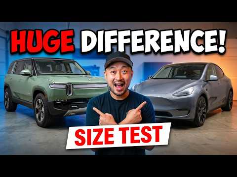 Rivian R2 vs Tesla Model Y: Real-World Size Showdown in Stunning Catalina Cove featured image