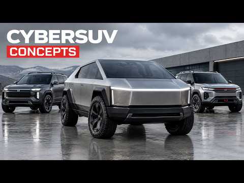 Cover image for Tesla Cyber SUV Concepts That Tesla Fans Crave