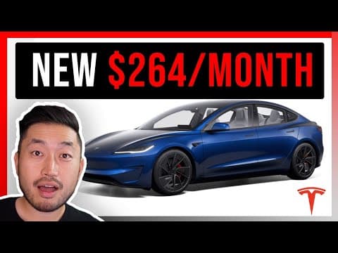 Insane $264/Month Tesla Model 3 Lease: The Math That Makes It Almost Free vs. Gas Cars featured image